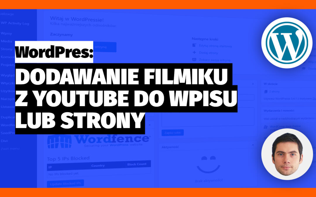 Jak dodać filmik z YouTube na WordPressie (Gutenberg)